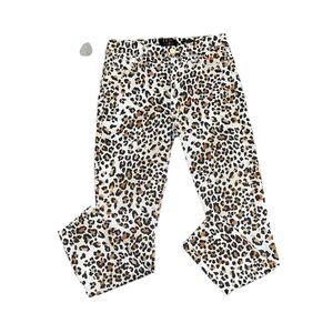 Jen 7 by For 7 All Mankind - Ankle Skinny Jeans in Animal Print